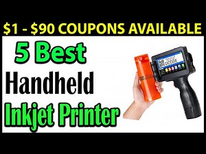 TOP 5 Best Handheld Inkjet Printer Review 2025