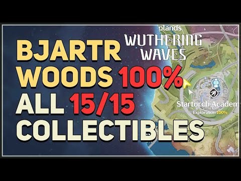 Bjartr Woods 100% All Collectibles Wuthering Waves