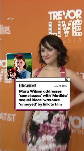 Mara Wilson addresses ‘some issues’ with “Matilda” sequel ideas