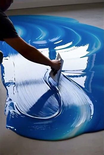 Transform Your Room with Stunning Epoxy Floors! ✨ #HomeDecor #DIY