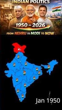 Journey of Indian Politics From Nehru to Modi , who is the best ? #shorts #indianpolitics