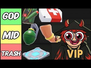 Ranking EVERY Utility In Roblox Rivals...(Best Tier list)