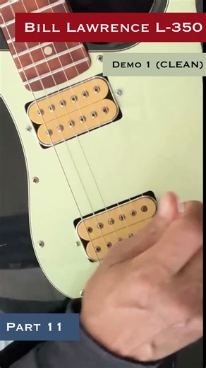 Bill Lawrence L-350 Pickup – Clean Note Definition Demo