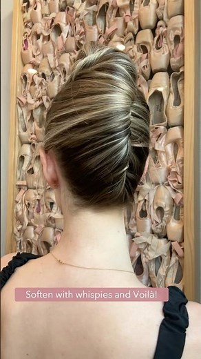 Ballet French Twist Hair Tutorial by former Miami City Ballet Dancer, Julia Cinquemani.