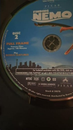 Monsters, Inc. DVD (2001) & Finding Nemo DVD (2003) THX Logo