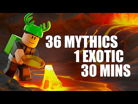 How I Got 30 Mythics and 1 Exotic in 30 Minutes! Roblox Prospecting Guide