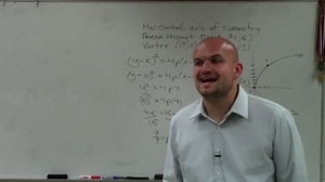 Given a point and vertex, learn to write the equation of the parabola