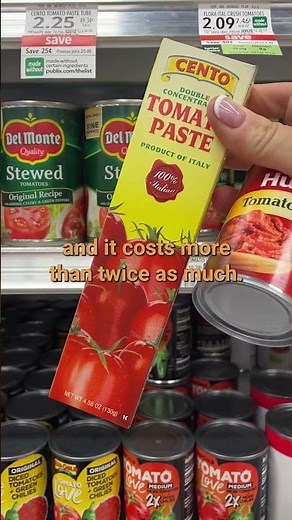 Tomato Paste Tips