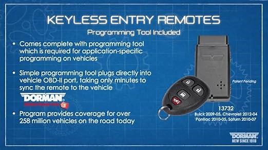 Dorman 13732 Keyless Entry Remote