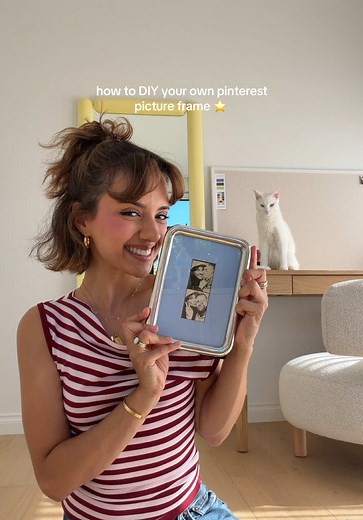 Create Your Own DIY Pinterest Picture Frame Easily