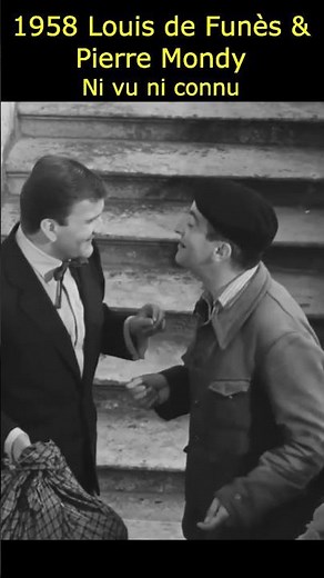 Louis de Funès irrésistible | Ni vu, ni connu – Duel comique avec Pierre Mondy 1958 #cinemafrancais