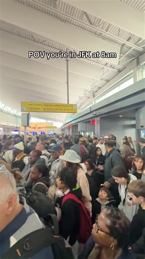 Aka Hell #airport #tsa #jfk | JFK Airport