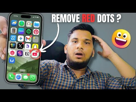 How To Remove RED DOT Notification On iPhone 📲 (Easy Fix 2025)