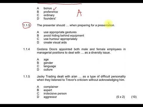 Business Studies Paper 2 Grade 12 November 2022