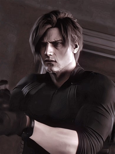 Windah Basudara Cosplay of Leon Kennedy in Resident Evil