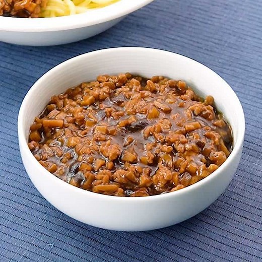 いろんな食感が楽しめる♪ ジャージャー麺の肉味噌のレシピ動画・作り方 | デリッシュキッチン