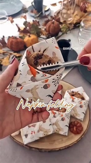 DIY Napkin Holdings via: @anna_homelife