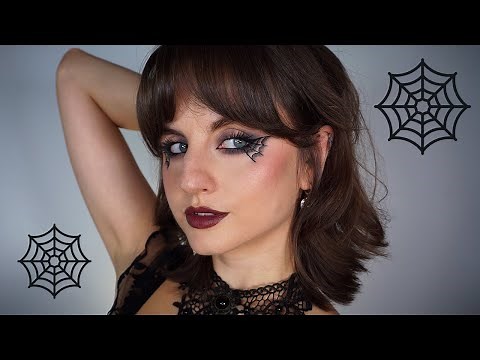 spider web halloween makeup tutorial