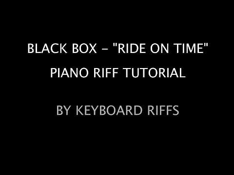 Learn How To Play Black Box "Ride On Time" - Piano Keyboard Riff Tutorial