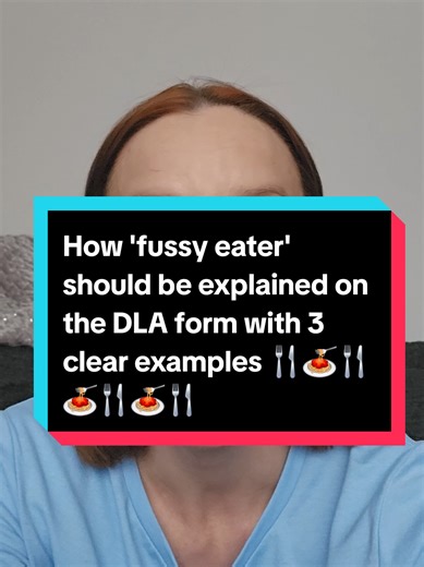 In this video, I explain how “fussy eater” should actually be explained on the DLA form. Calling a child a fussy eater can massively downplay the level of care, supervision, and support involved with eating. DLA decision makers aren’t assessing preference — they’re looking at risk, support, and the extra help required compared to other children the same age. This is how eating needs should be described so the level of support is clear. #autismawareness #disabilitylivingallowance #DLAform #DLAhel