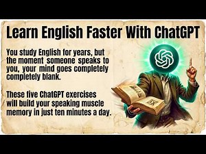 How to Use ChatGPT to Speak English Fluently | Improve Your English | Graded Reader