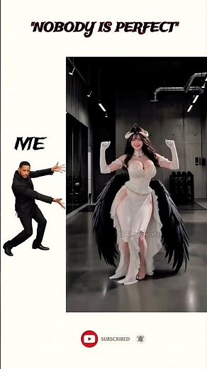 Caramelldansen _ Albedo Cosplay 🤍 | Overlord #shorts #dance