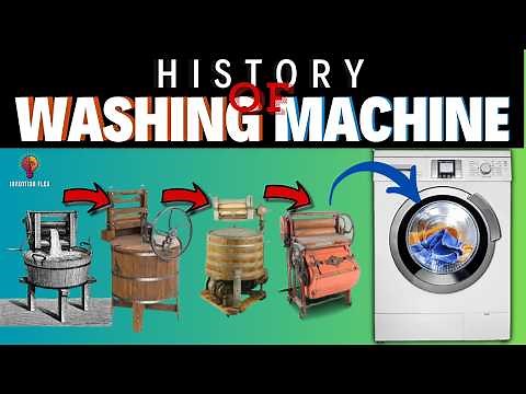 History Of Washing Machines: Evolution Of the Washer
