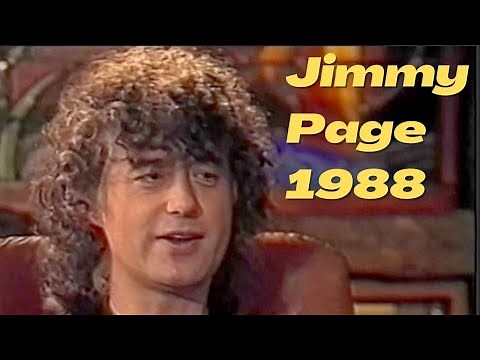 Jimmy Page interview England 1988