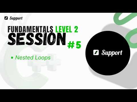 Fundamentals Level 1 | Session 5 [Arabic] - Nested Loops
