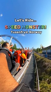 Let’s ride Speed Monster! #themepark #rollercoaster #amusementpark #travel #norway | Theme Park Review