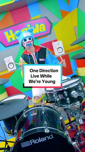 One Direction Drum Cover: Live While We're Young