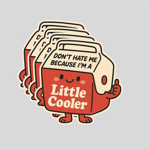 4PCS Don’t Hate Me Because I’m a Little Cooler Stickers – Funny Pun Quote Decals – Waterproof Vinyl Stickers for Laptop, Water Bottle, Car - Etsy Canada