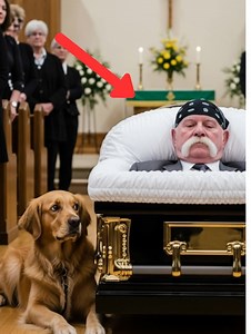 💔 The Dog Who Refused to Leave: 🙏🏻Silent Tears Fell Beside Hulk Hogan’s Coffin as a Hidden Truth Broke Everyone’s Heart 🐾All the heartbreaking details find in the first comment👇🏻👇🏻👇🏻 | Life Stories