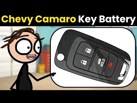 How To Change 2010-2016 Chevy Camaro Key Fob Battery (Step by Step Guide)