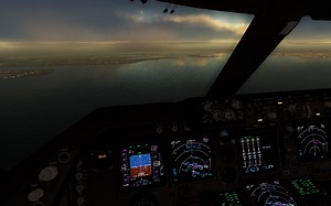 体验EZDOK的抖动效果，配合ASP3D实时天气下的风效应，体验真正飞行的感觉