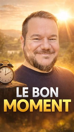 Le bon moment