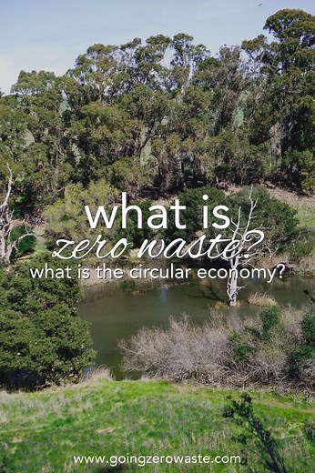 What is Zero Waste? What is the Circular Economy? - Going Zero Waste
