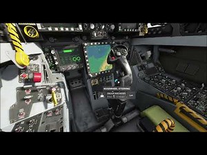 MSFS 2020 F18 Nose Wheel Steering Engage 3 Modes Switch