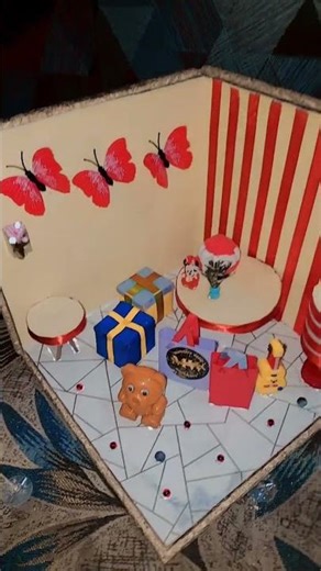 #3dminiframe #3dminiaturegiftbox #miniaturetrend #differentartcraft