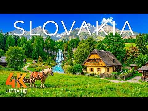 Slovakia 4K | High Tatras, Bratislava & Breathtaking Slovak Landscapes