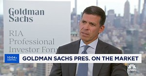 Watch CNBC’s full interview with Goldman Sachs President John Waldron