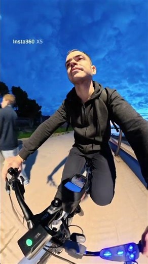 Paseo en bicicleta por Denia, probando insta 360 x5