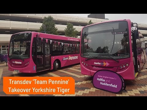 Transdev 'Team Pennine' Takeover Yorkshire Tiger | Farewell & Launch Events