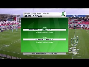 Women's Rugby World Cup - Semi Final - New Zealand v USA