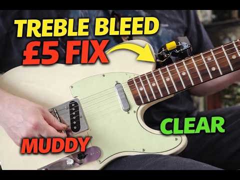 Treble Bleed Mod (Before & After) | Fix Muddy Volume Roll-Off