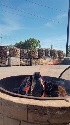 We have all the types of wood you need for your next get together⬇️ • HICKORY • OAK • MESQUITE • PECAN • PIÑON Delivery & restack is available! Don't let that flame go out! Give us a call or visit us in person: 📞 (940) 387-5868 📍2414 Fort Worth Dr., Denton, TX, 76205 #DentonTX #TexasFirewood #Firewood #Firewoodseason #Fall #Seasonal #Winter #Campfire #BBQ #MasonrySupplies #NaturalStone #SupportLocalTX #TexasLandscaping #supportDentonlocal #Dentonlocal #Dentonites #VegaMasonarySales #Denton #Fi