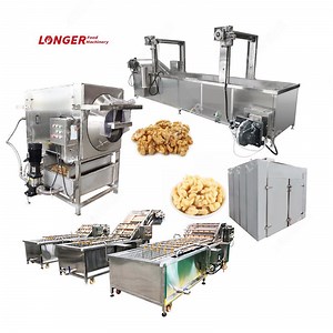 [Hot Item] Walnut Kernel Meat Blanching Washing Peeling Machine Walnut Processing Line