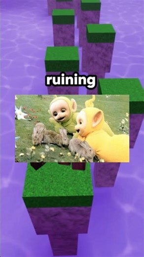 This Rabbit In Teletubbies Kept Ruining Every Scene #shorts #roblox #cartoon