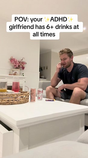 Does anyone else’s ADHD girlfriend do this? 🧉🧃🥛🤣 #adhd #adhdinwomen #adhdrelationships #adhdawareness | Neuro Nush ADHD & Mental