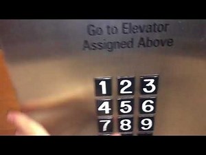 TO BE MODERNIZED: Schindler Miconic 10 (1-8, 28-45) Elevators @ the New York Marriott Marquis in NYC